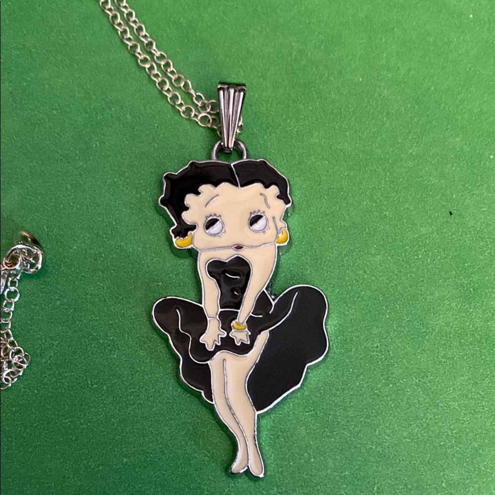 Betty Boop Pendant Necklace